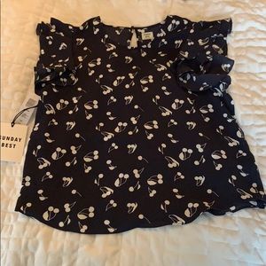 Aritzia top by the brand Sunday best